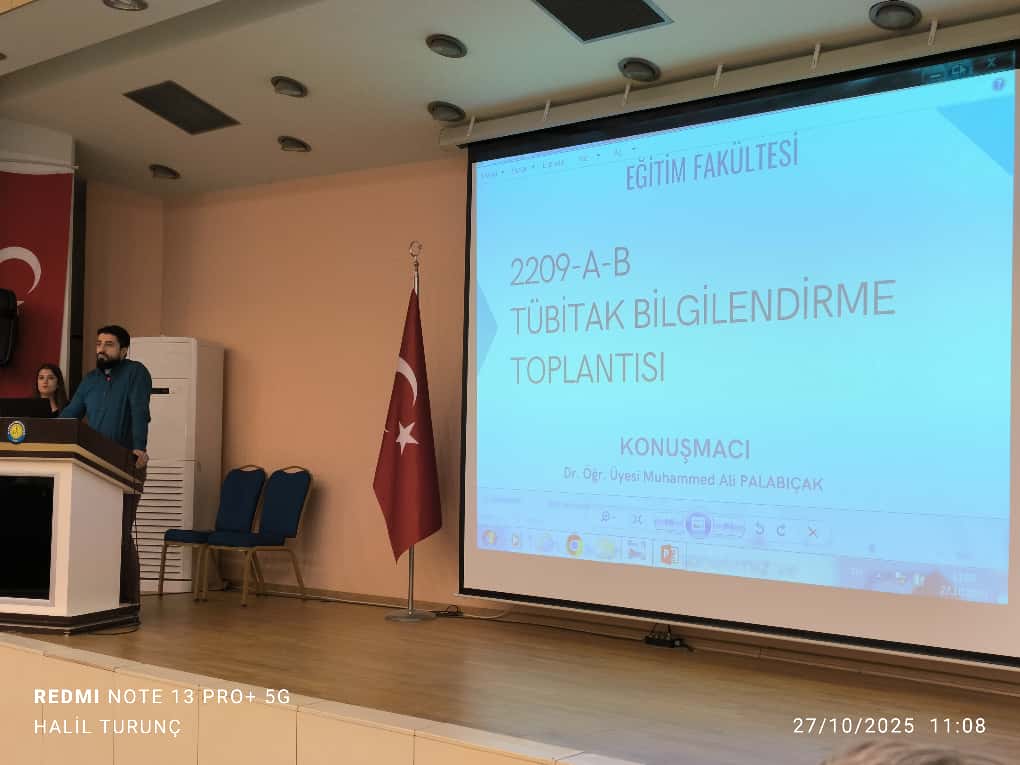 2209-A-B TÜBİTAK Bilgilendirme Toplantısı Gerçekleştirildi